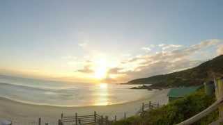 Praia do Rosa - Sol nascendo