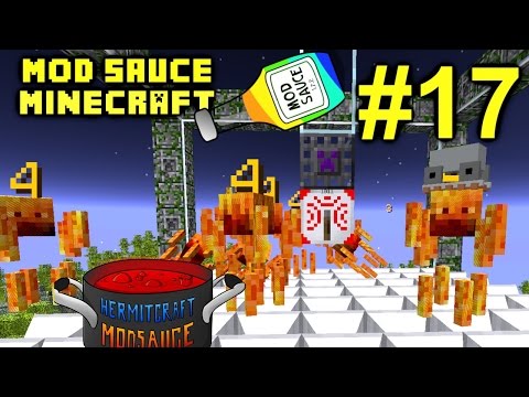 Minecraft Mod Sauce Ep. 17 - Crazy New Armor !!! ( HermitCraft Modded Minecraft )
