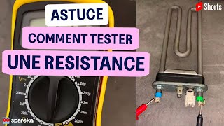 Tester une résistance de lave-linge ! 🙌 #tips #tester #resistance