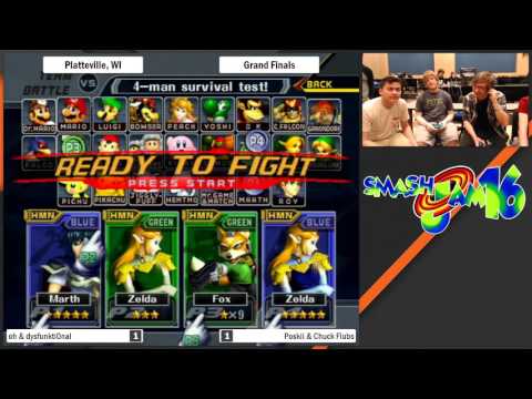 Platteville Smash Jam 16 - oh & dysfuncti0nal Vs Poskii & Chuck Lubs - Grand Finals