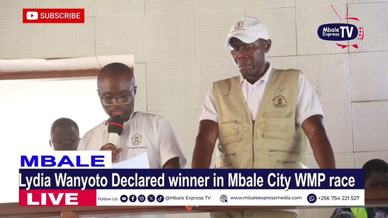 Lydia Wanyoto announced winner in Mbale City Woman MP race, Defeats Connie Galiwango and Others 