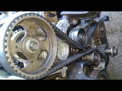 Toyota 2E Timing Belt Replacement