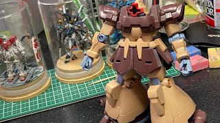 朝コーヒーのみながら、まったり作業ライブ、ホムラちゃんとかHGドムトロとか組みます