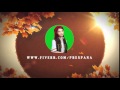 Thanksgiving Autumn Leaves Logo Reveal V1