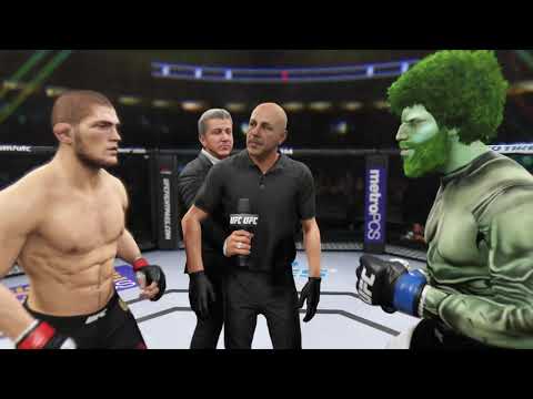 Khabib vs. Swamp Kappa - EA Sports UFC 2 - Champion Fight 🦅