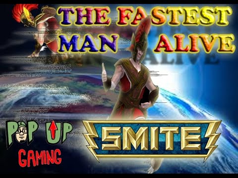 SMITE BUILDS - THE FASTEST MAN ALIVE MERCURY (OP BUILD)