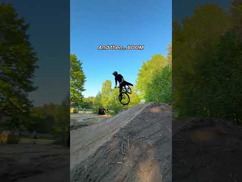 Should I invest in more protection or just learn to chill? 🤣 #mtb #dirtjumper #crash