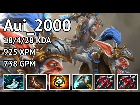 Dota 2 Aui_2000 - Meepo highlights - Game 2986335788