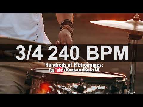 🔴 240 BPM Snare Metronome