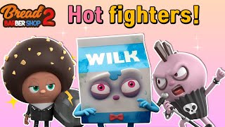 BreadBarbershop | Hot fighters! | english/animation/dessert/cartoon
