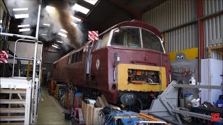 AWESOME!! Class 52 START UP - D1010 'WESTERN CAMPAIGNER'