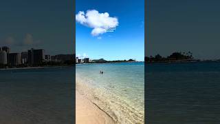 Hawaii🌈【Surfing after work🏄‍♂️】 #hawaii #aloha #honolulu #surfing #alamoanabeachpark #shorts