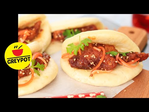 Bao Bun Recipe | No Sugar No Bake Chicken Bao Buns | How To Make Soft Bao Buns At Home?