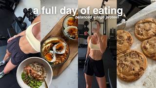 WHAT I EAT & HOW I TRAIN IN A DAY | Easy High Protein Meals + Glute Workout