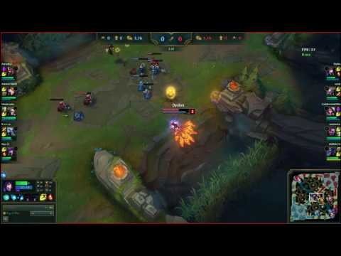 Dyslex Ahri Vs Syndra Mid Ranked Gold (First Blood)