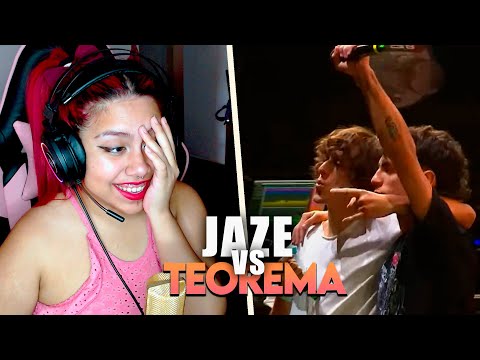 REACCIÓN a JAZE vs TEOREMA⭐DE LAS MEJORES BATALLAS DEL 2022⭐