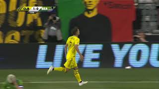 GOAL: Pedro Santos sinks his fifth of the season