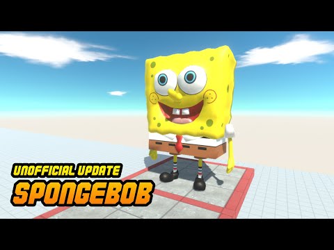 Giant Hammer Trap - SPONGEBOB - Animal Revolt Battle Simulator