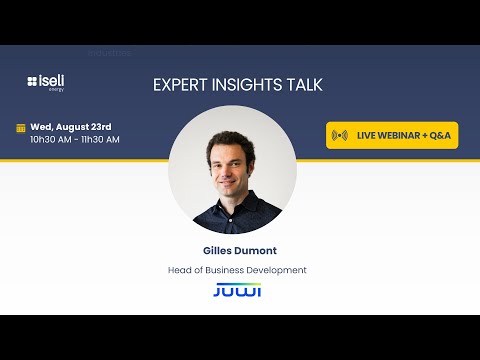 iseli energy expert talk | Gilles Dumont