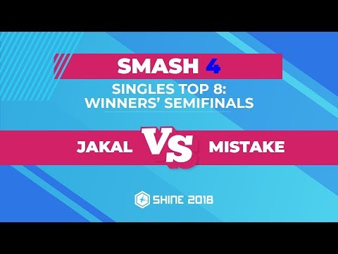 Jakal vs Mistake - Smash 4 Singles Top 8: Winners' Semifinals - Shine 2018