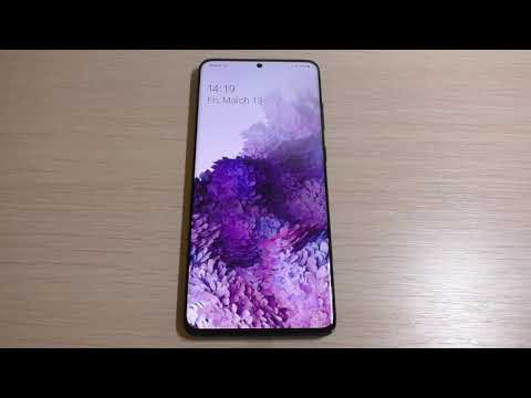 Samsung Galaxy S20+ Android 10 Bootanimation