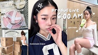 Download lagu 6:00AM SUMMER VLOG🍓📦: Empty apartment tour, moving to a new city, post grad life etc. mp3
