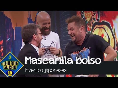 El Monaguillo le 'roba' la sección a Pilar Rubio con la mascarilla bolso - El Hormiguero