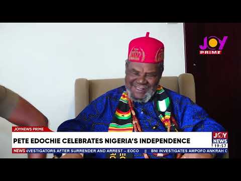 Pete Edochie celebrates Nigeria’s independence.