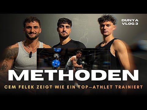 CEM FELEK shows how a footballer should train in the gym! ⚡️