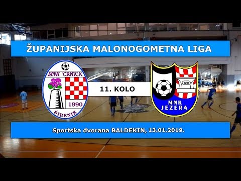 ŽMNL, 11. kolo: CRNICA II - JEZERA II 3:6, 13.01.2019.
