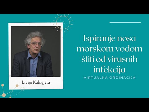 Ispiranje nosa morskom vodom štiti od virusnih infekcija Ispiranje nosa morskom vodom štiti od virusnih infekcija