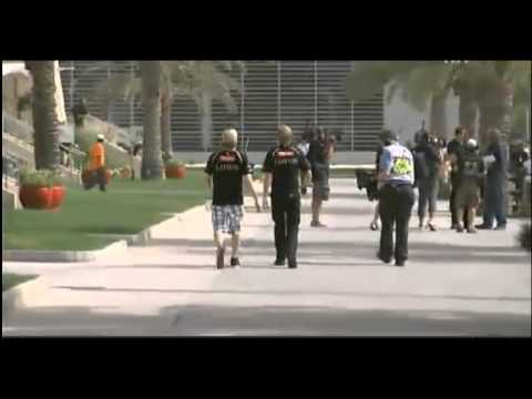 Kimi Raikonen in Bahrain Grand Prix 2012