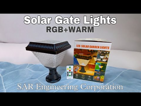 Solar Gate Light