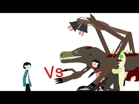 Cain (Scp 073) Vs Scp 682 And Siren Head And Peanut (Scp 173) And Able (Scp 076)