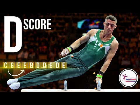 Rhys McClenaghan - D score - European Champion 2023 (Pommel Horse)