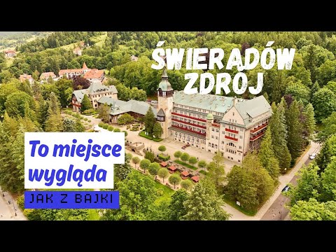 Najpiękniejsze uzdrowisko w Polsce? Zobacz Świeradów-Zdrój z góry!