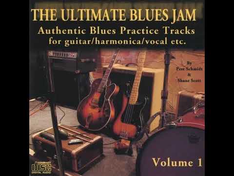 Jump Blues Backing Track in C Westcoast Style Harmonica Guitar Shuffle Jam Track