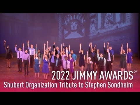 2022 Jimmy Awards Performance: Shubert Organization Tribute to Stephen Sondheim