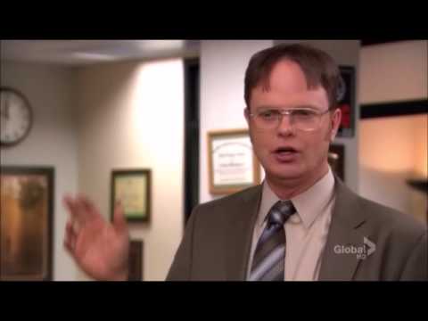 Dwight The Office Yoga Canoeing Pervert