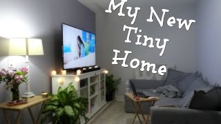 Tour of My Tiny Room - Garage renovated into a living area!