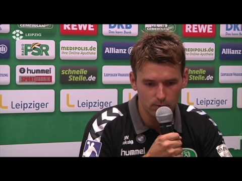 Pressekonferenz SC DHfK Leipzig vs. Bergischer HC | 1. Spieltag DKB-Handball Bundesliga 2016/17