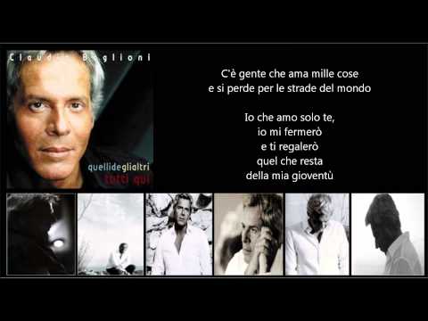 CLAUDIO BAGLIONI - Io che amo solo te