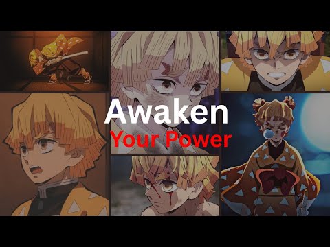 ZENITSU MOTIVATIONAL SPEECH – Awaken Your Power #motivation #anime #demonslayer #zenitsu #edit
