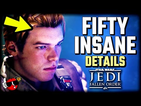50 INSANE DETAILS in Star Wars Jedi Fallen Order