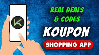 Koupon: Real Deals & Codes App Quick Overview | Shopping App 