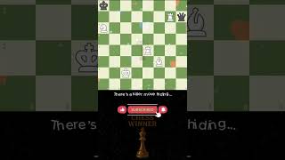 Why This Position Is a Hidden Mate in 2 - 81 ♟️🤯 | Chess Winner #chess #shorts #checkmate #brilliant