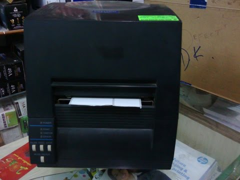 Design of the citizen label printer