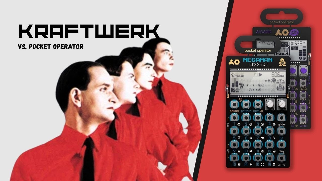 Kraftwerk vs. Pocket Operator | 'The Robots' 8bit Cover | Pocket Operator PO-20 & PO-128 - YouTube