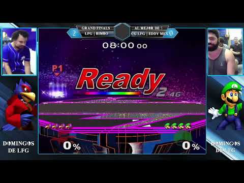 Domingos De LFG Melee: GF - LFG| Bimbo (Falco) VS  LFG CG| Eddy Mexico (Luigi)