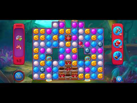 Fishdom Hard level 9954 no boosters フィッシュダム ハード